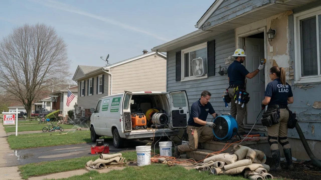 Flood Cleanup in Point Of Rocks, MD near me